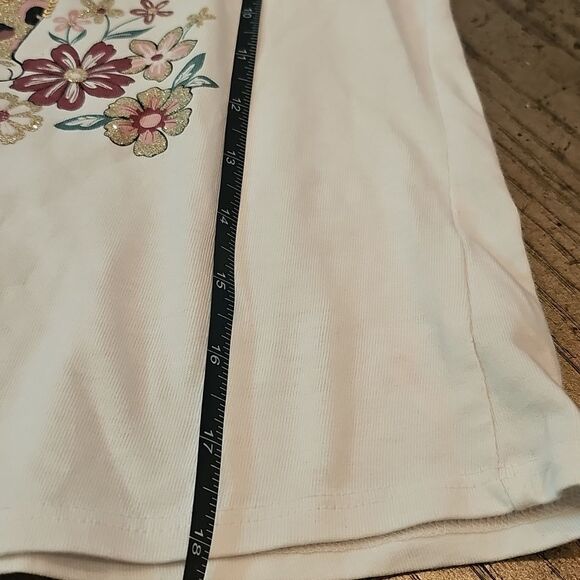 Cute Shirt And Short Set Size M 7/8 - Picture 12 of 13